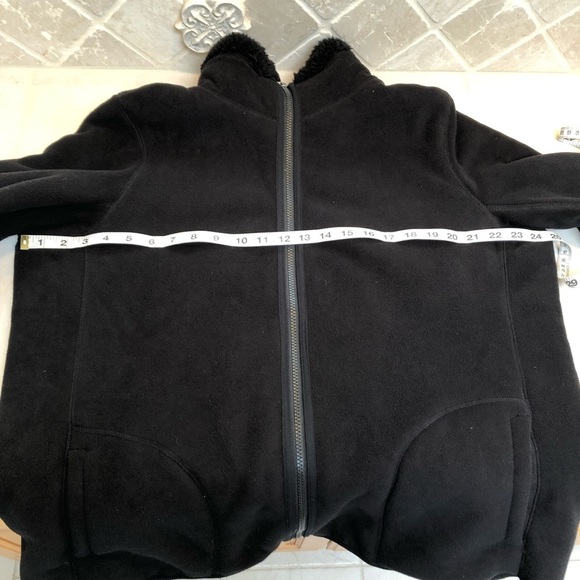 ๐ 6/$60, Weatherproof Faux Shearling, Reversible, Black Jacket, Pockets, XXL - Picture 11 of 13